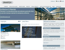 Tablet Screenshot of granitech.com